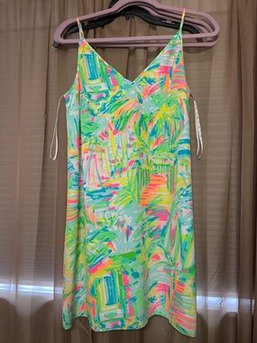 Lilly Pulitzer Pastel Neon Multicolor Lela Dress